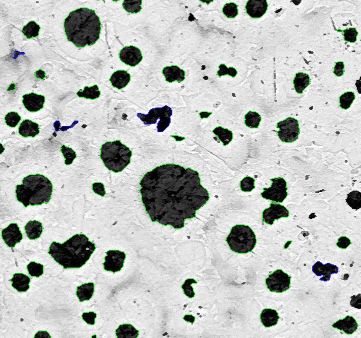 Nodularity and ferrite-pearlite analysis