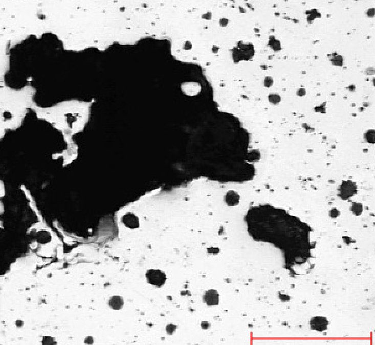 Porosity analysis in cast iron