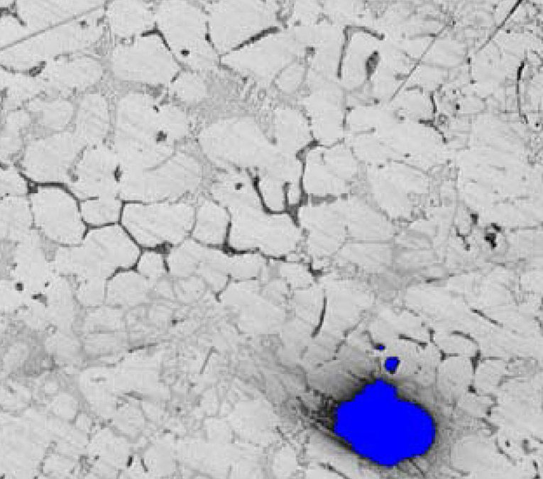 Porosity analysis in aluminum